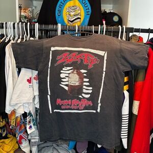 Vintage 1997 ZZ Top Mean Rhythm Global Tour T Shirt XL Tour Tee Faded Black Rock